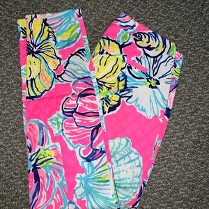 Lilly Pulitzer Kelly Skinny Ankle Pants Royal Pink Swept By the Tides 4